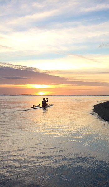 Va'a / Pirogue au Manomano Lodge